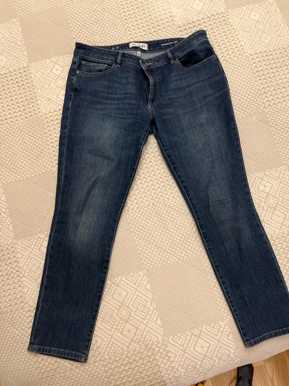 DL1961 Dark Blue Skinny Jeans - Amanda size 32